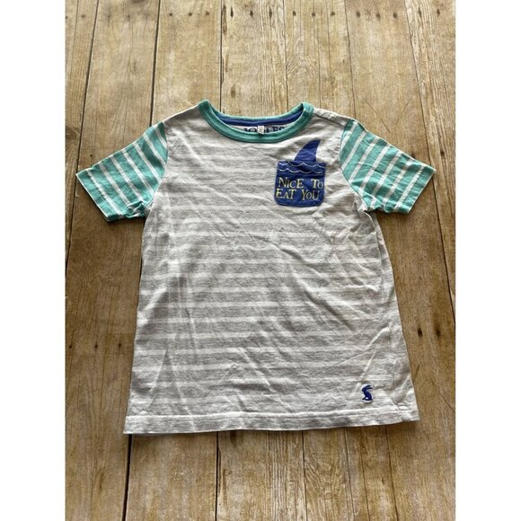 Joules Striped Shirt Size 6 - Picture 1 of 6